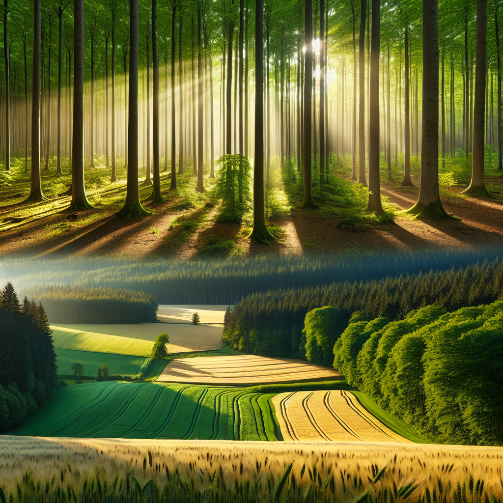 Waldpreise und Nähe zu landwirtschaftlichen Flächen